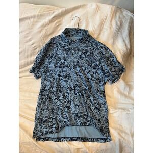 George Hawaiin Polo Short Sleeve Shirt Mens XL